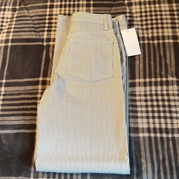 NWT Mid rise striped wide leg trousers - Picture 4 of 4